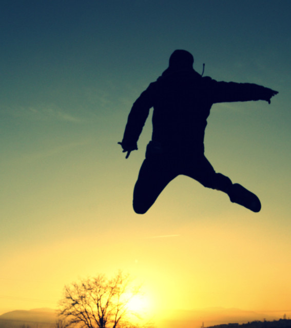 Flying high